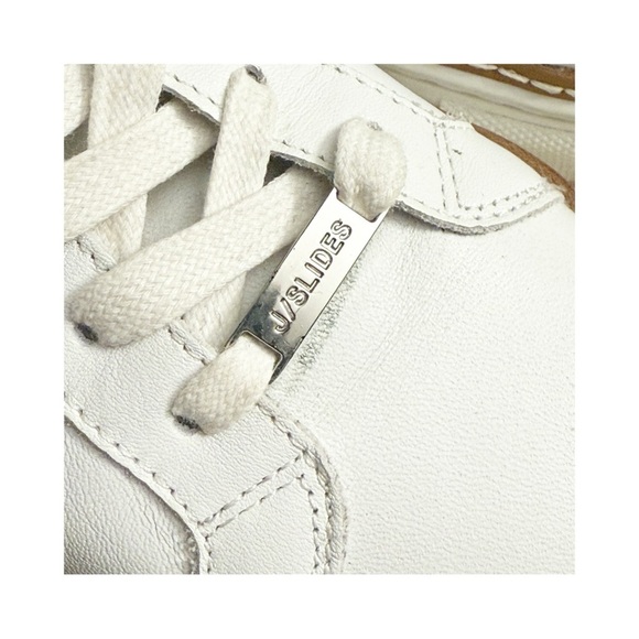 J slides Leyla shoes!!! Just in!! White sneakers! Size. 8.6 - Picture 3 of 6
